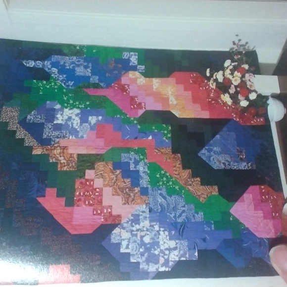 Art Quilts 1990,  by Lady's Circle, paperback, how to use color, Old design - Picture 7 of 8